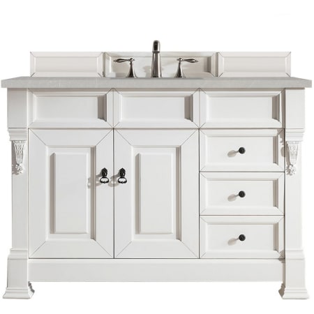 A large image of the James Martin Vanities 147-V48-3ESR Bright White