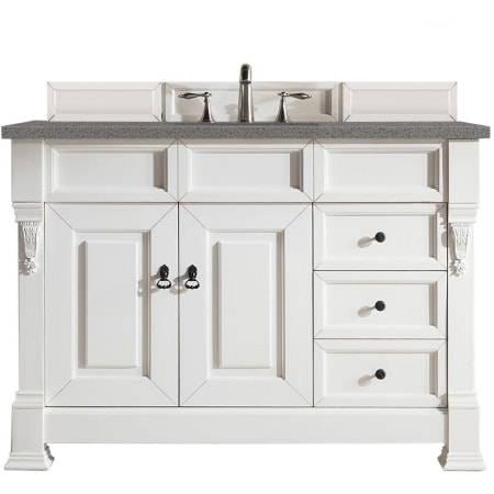 A large image of the James Martin Vanities 147-V48-3GEX Bright White