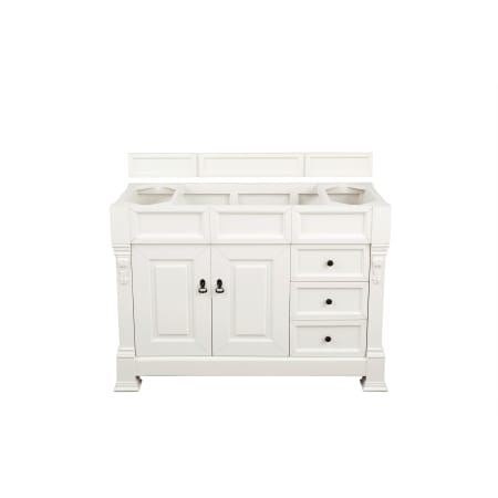 A large image of the James Martin Vanities 147-V48 Bright White