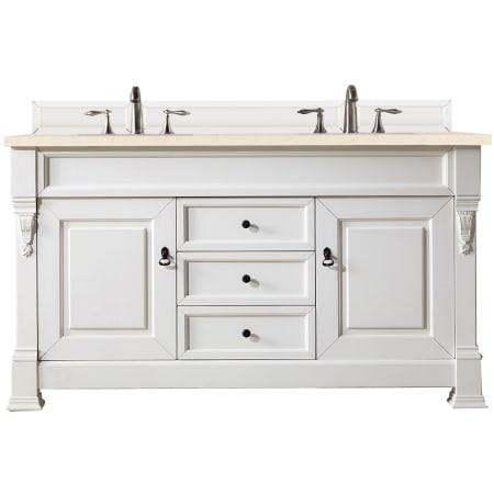 A large image of the James Martin Vanities 147-V60D-3EMR Bright White