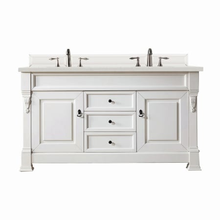 A large image of the James Martin Vanities 147-V60D-3LDL Bright White