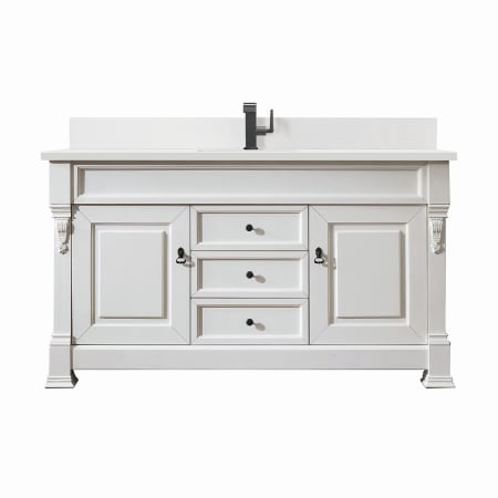 A large image of the James Martin Vanities 147-V60S-1WZ Bright White