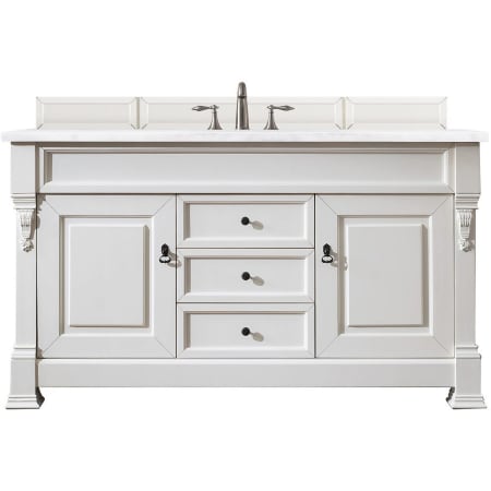 A large image of the James Martin Vanities 147-V60S-3AF Bright White