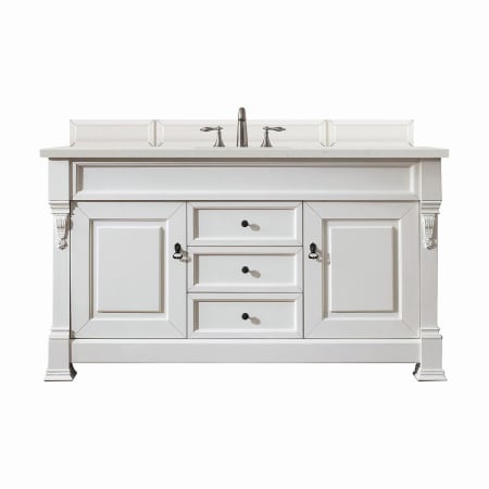 A large image of the James Martin Vanities 147-V60S-3LDL Bright White