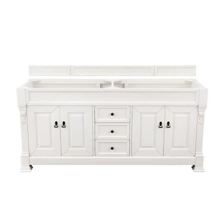 A large image of the James Martin Vanities 147-V72 Bright White