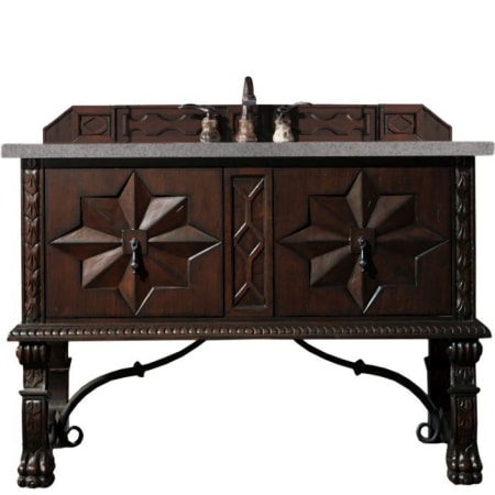 A large image of the James Martin Vanities 150-V48-3GEX Antique Walnut