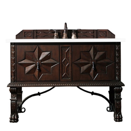 A large image of the James Martin Vanities 150-V48-3WZ Antique Walnut