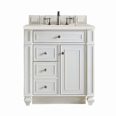 A large image of the James Martin Vanities 157-V30-3LDL Bright White