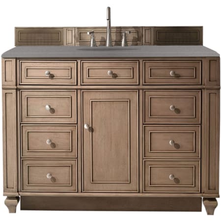 A large image of the James Martin Vanities 157-V48-3GEX Whitewashed Walnut