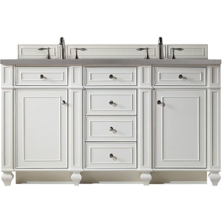 A large image of the James Martin Vanities 157-V60D-3GEX Bright White