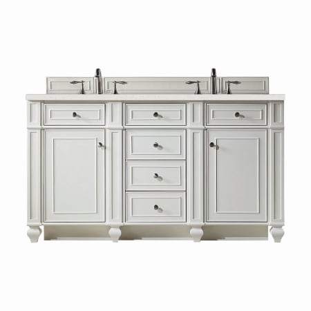 A large image of the James Martin Vanities 157-V60D-3LDL Bright White