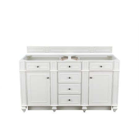 A large image of the James Martin Vanities 157-V60D Bright White
