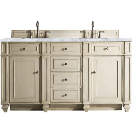 A large image of the James Martin Vanities 157-V60D-3CAR Vintage Vanilla