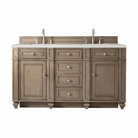 A large image of the James Martin Vanities 157-V60D-3LDL Whitewashed Walnut