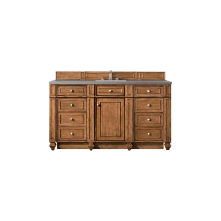 A large image of the James Martin Vanities 157-V60S-3GEX Saddle Brown