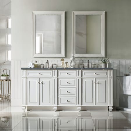 A large image of the James Martin Vanities 157-V72-3PBL Alternate Image