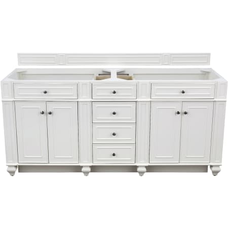 A large image of the James Martin Vanities 157-V72 Bright White