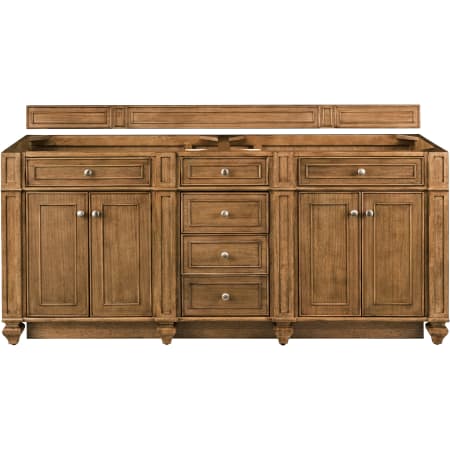 A large image of the James Martin Vanities 157-V72 Saddle Brown