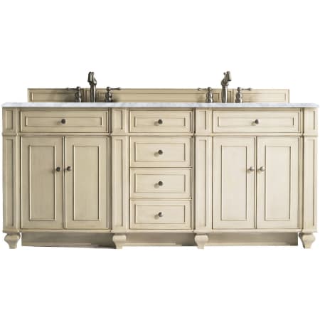 A large image of the James Martin Vanities 157-V72-3CAR Vintage Vanilla