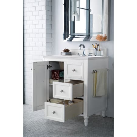 A large image of the James Martin Vanities 301-V30-3AF Alternate Image