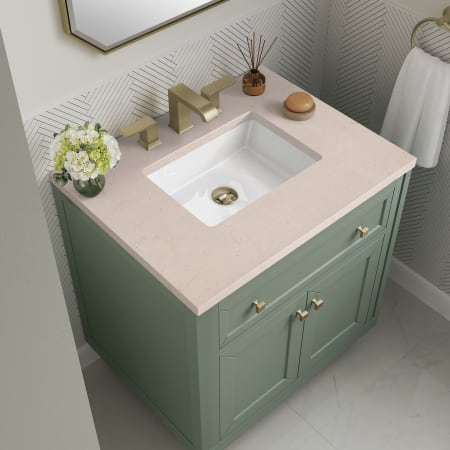 A large image of the James Martin Vanities 305-V30-3EMR-HW Alternate Image