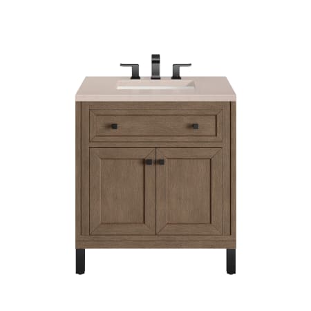 A large image of the James Martin Vanities 305-V30-3EMR-HW Alternate Image