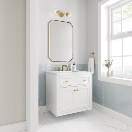 A large image of the James Martin Vanities 305-V30-3ENC Alternate Image