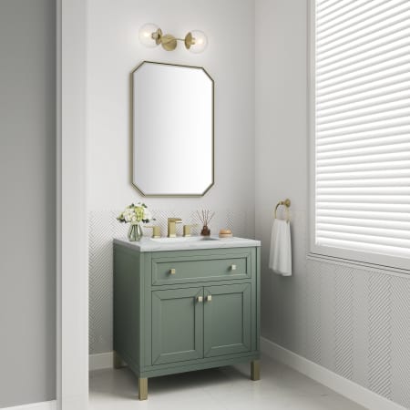 A large image of the James Martin Vanities 305-V30-3ENC Alternate Image