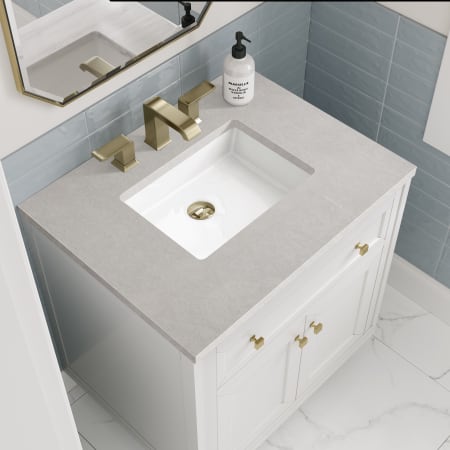 A large image of the James Martin Vanities 305-V30-3ESR Alternate Image