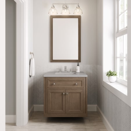 A large image of the James Martin Vanities 305-V30-3ESR Alternate Image