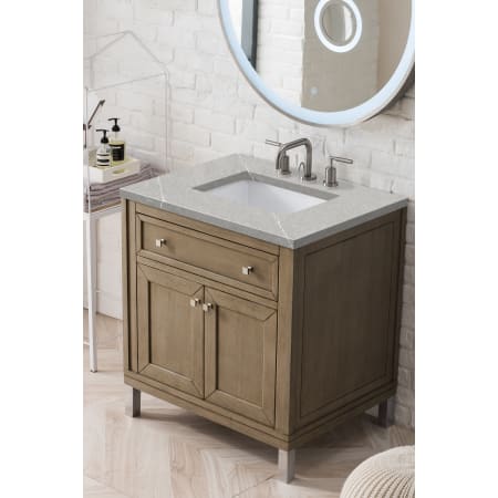 A large image of the James Martin Vanities 305-V30-3ESR Alternate Image