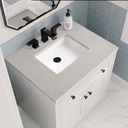 A large image of the James Martin Vanities 305-V30-3ESR-HW Alternate Image