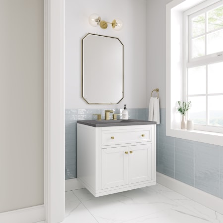 A large image of the James Martin Vanities 305-V30-3GEX Alternate Image