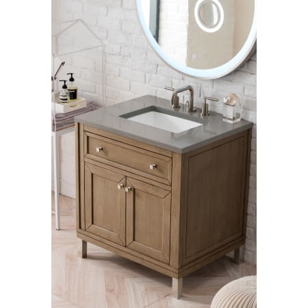 A large image of the James Martin Vanities 305-V30-3GEX Alternate Image