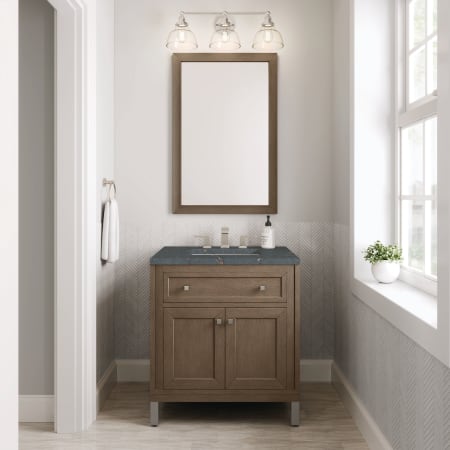 A large image of the James Martin Vanities 305-V30-3PBL Alternate Image