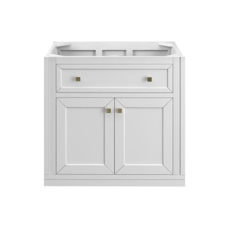 A large image of the James Martin Vanities 305-V30 Glossy White