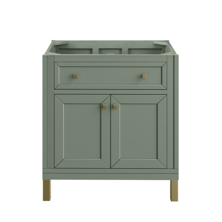 A large image of the James Martin Vanities 305-V30 Smokey Celadon