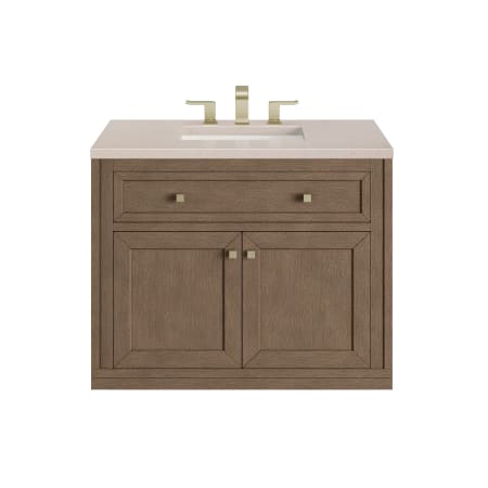 A large image of the James Martin Vanities 305-V36-3EMR-HW Alternate Image