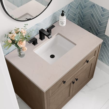 A large image of the James Martin Vanities 305-V36-3EMR-HW Alternate Image