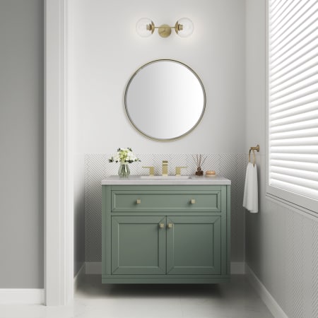 A large image of the James Martin Vanities 305-V36-3ESR-HW Alternate Image