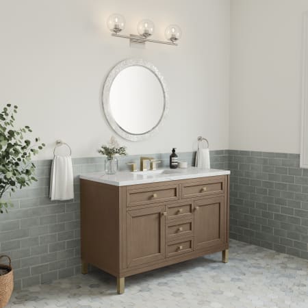 A large image of the James Martin Vanities 305-V48-3ENC-HW Alternate Image