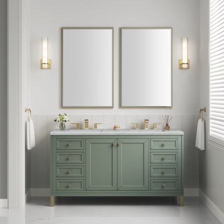 A large image of the James Martin Vanities 305-V60D-3ENC Alternate Image