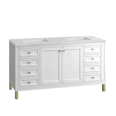 A large image of the James Martin Vanities 305-V60D-3ENC Alternate Image