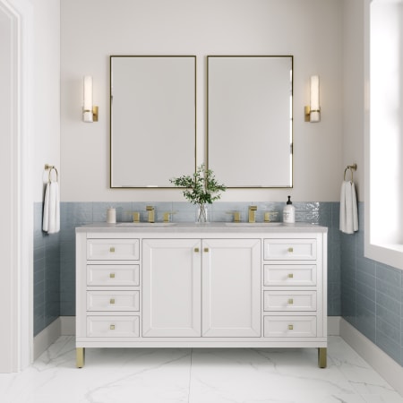 A large image of the James Martin Vanities 305-V60D-3ESR Alternate Image