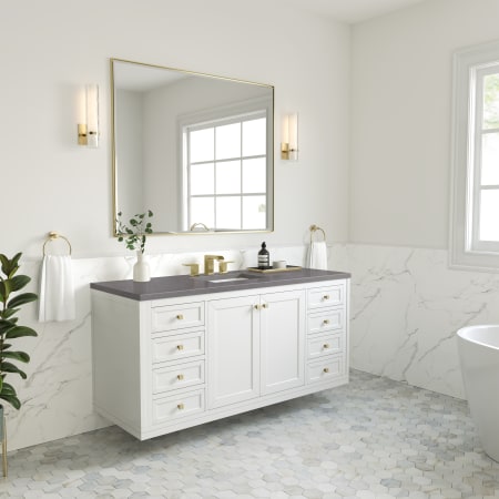 A large image of the James Martin Vanities 305-V60S-3GEX-HW Alternate Image