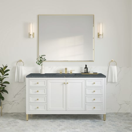 A large image of the James Martin Vanities 305-V60S-3PBL Alternate Image