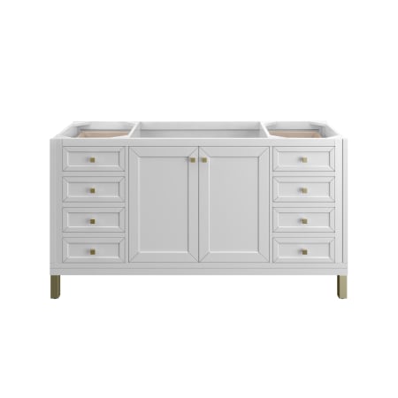A large image of the James Martin Vanities 305-V60S Glossy White