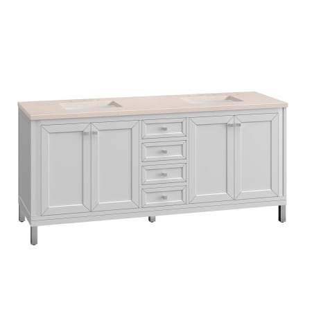 A large image of the James Martin Vanities 305-V72-3EMR Alternate Image