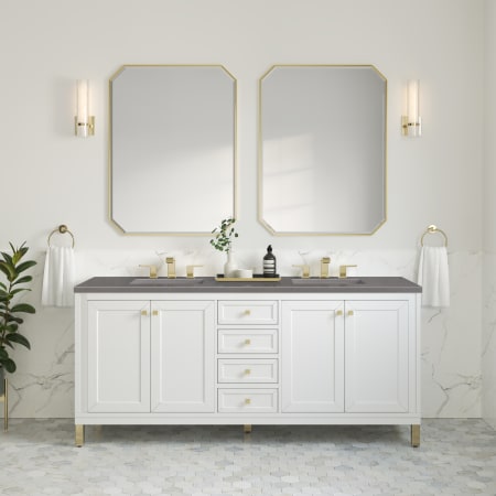 A large image of the James Martin Vanities 305-V72-3GEX Alternate Image