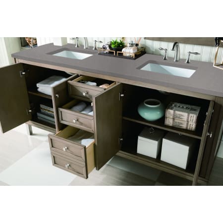 A large image of the James Martin Vanities 305-V72-3GEX Alternate Image